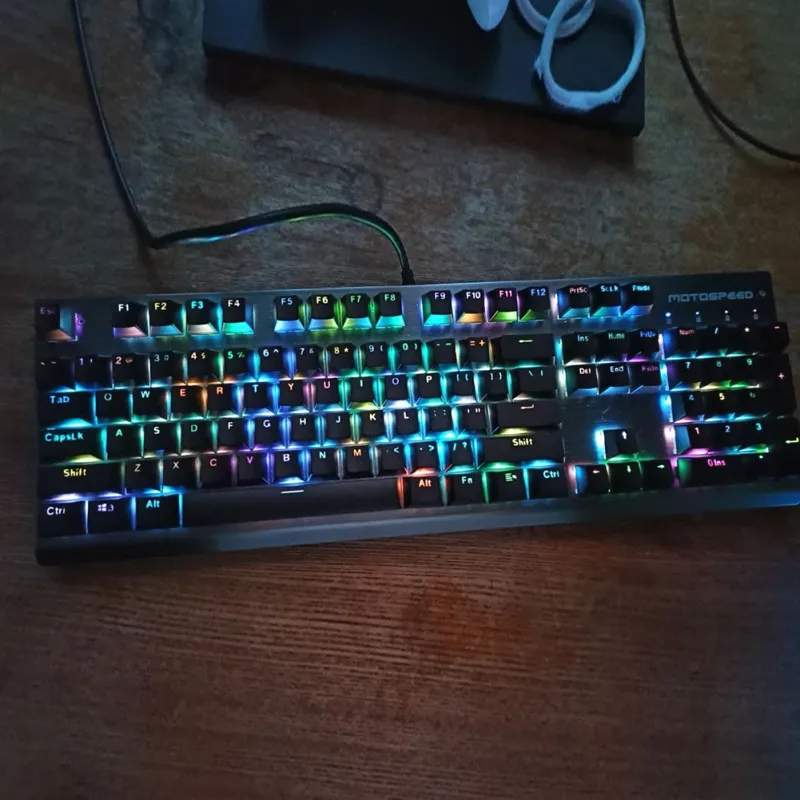 104pcs ABS Blank Mechanical Keycaps 4