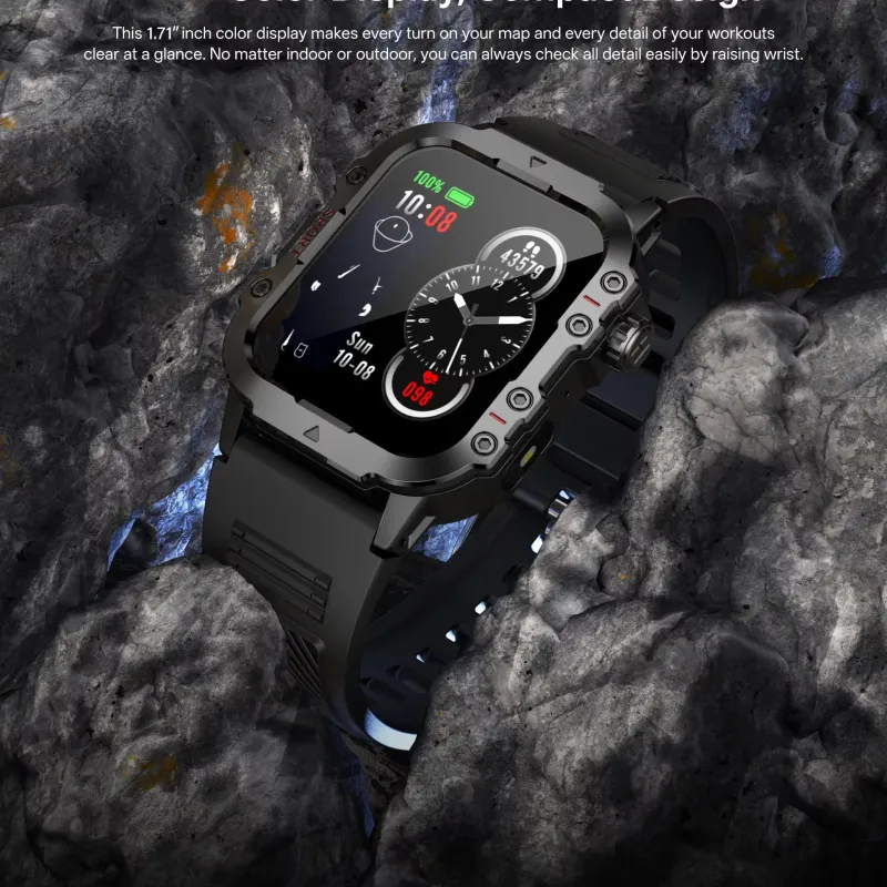 2026 Smart Watch with LED Flashlight & Bluetooth Call 4