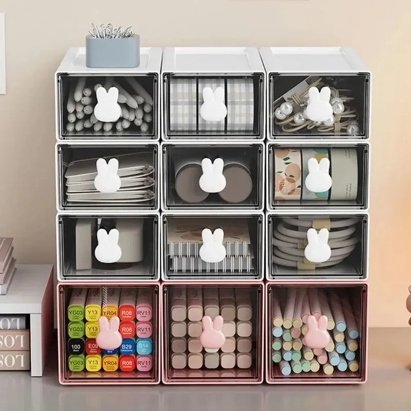 Rabbit Kawaii Desktop Organizer 3