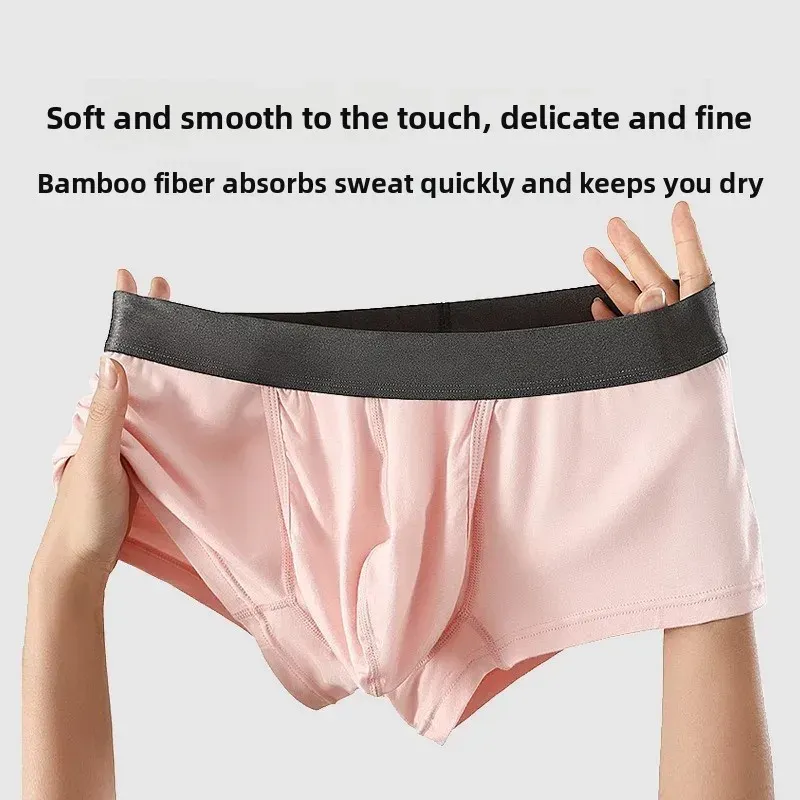 Bamboo Dual Pouch Athletic Trunks 4