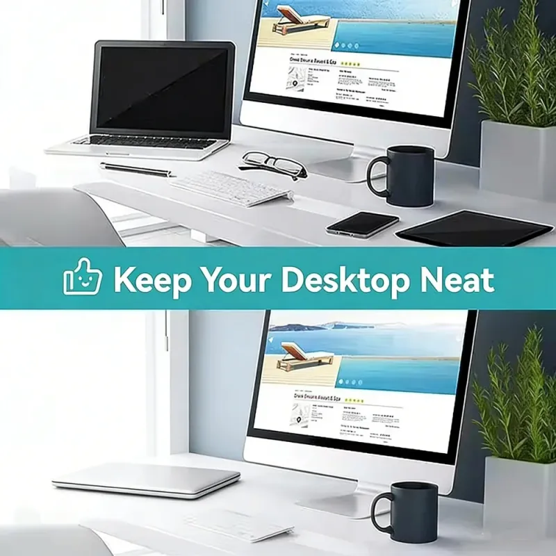 Vertical Laptop Stand Holder Dock 4