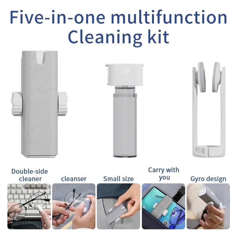 5-in-1 Glasses & Screen Cleaning Kit 1