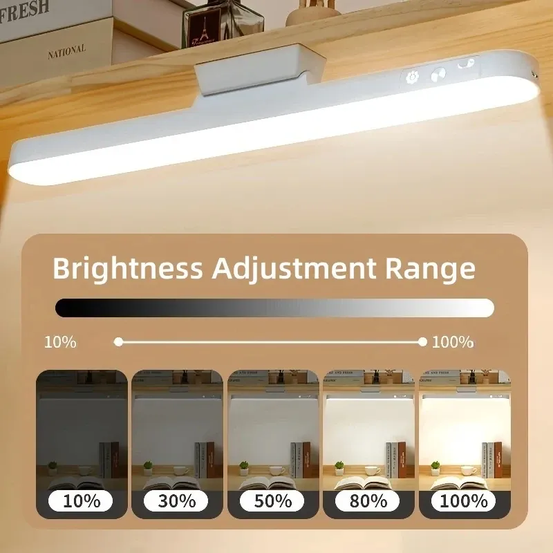 Magnetic LED Desk Lamp USB Rechargeable 2