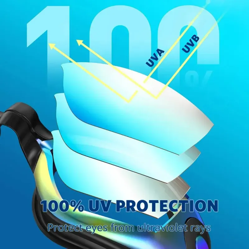 Professional Anti-Fog Swimming Goggles 2