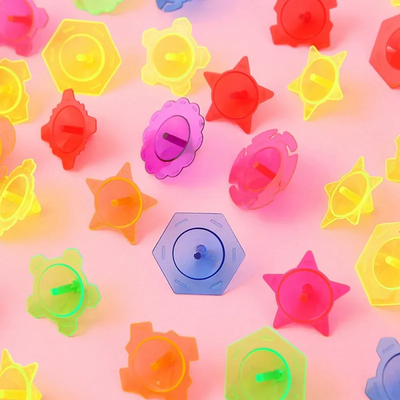 100-Piece Colorful Mini Gyro Toy Set 2