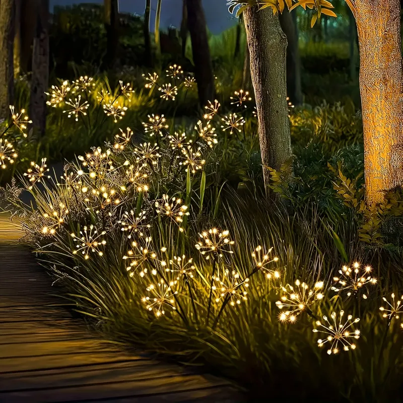 Solar Firework Fairy Lights 5
