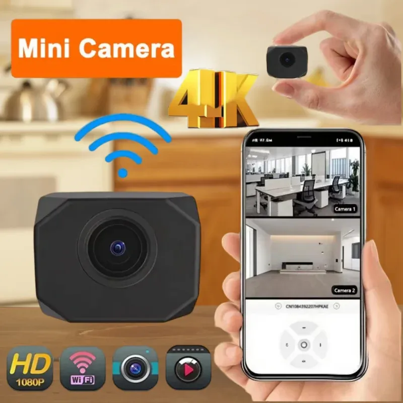 4K HD Mini WiFi Security Camera 2