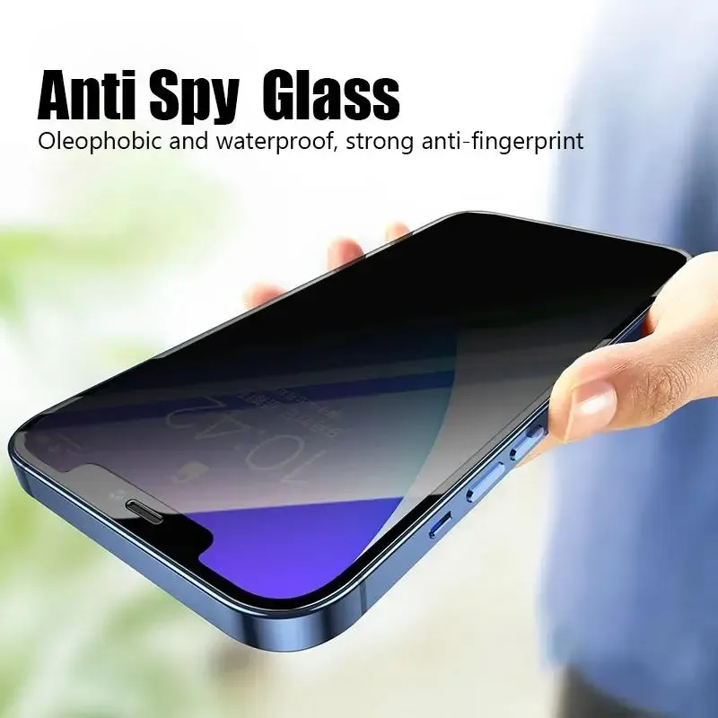 Privacy Tempered Glass Screen Protector for iPhone 5