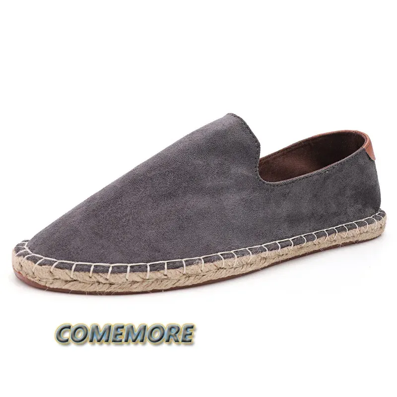 Men's Linen Espadrilles Loafers 5