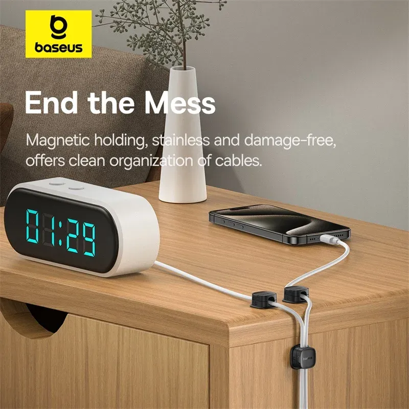 Baseus Magnetic Cable Organizer Holder 2