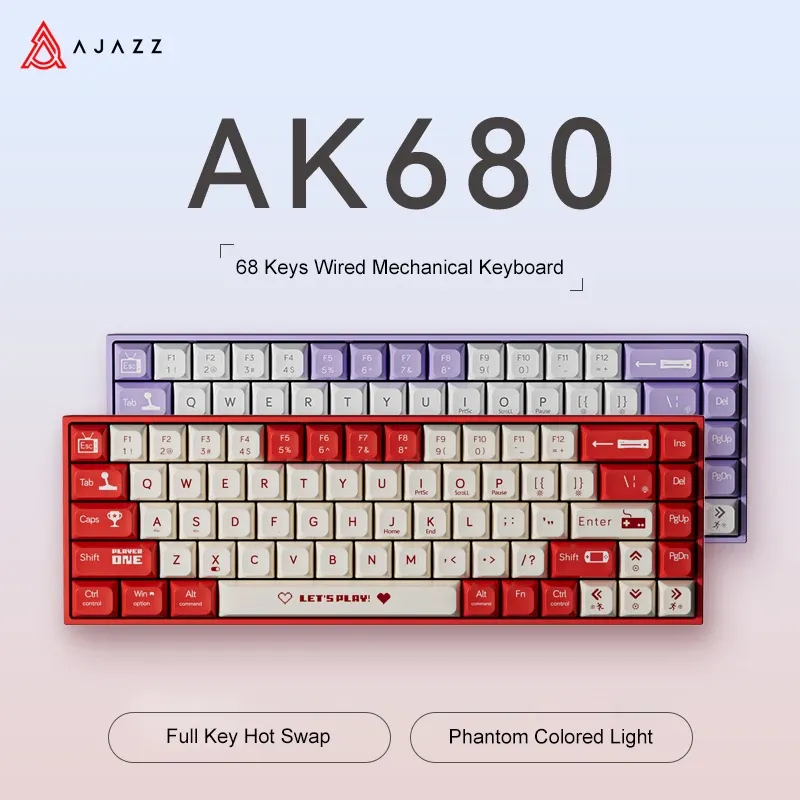 AJAZZ AK680 Gaming Mechanical Keyboard 1