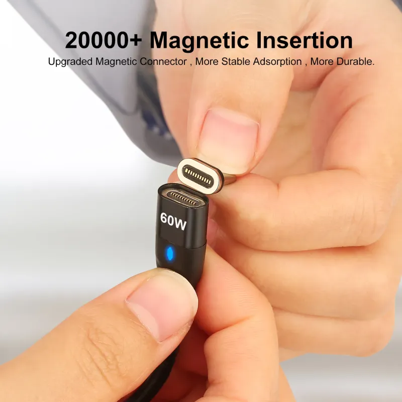 60W Magnetic Fast Charging Cable 5