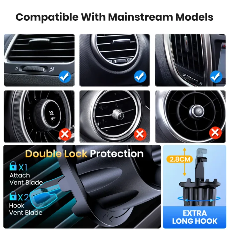 TOPK Magnetic Car Phone Mount 2