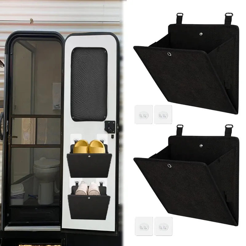 RV Door Shoe Storage Bags 2