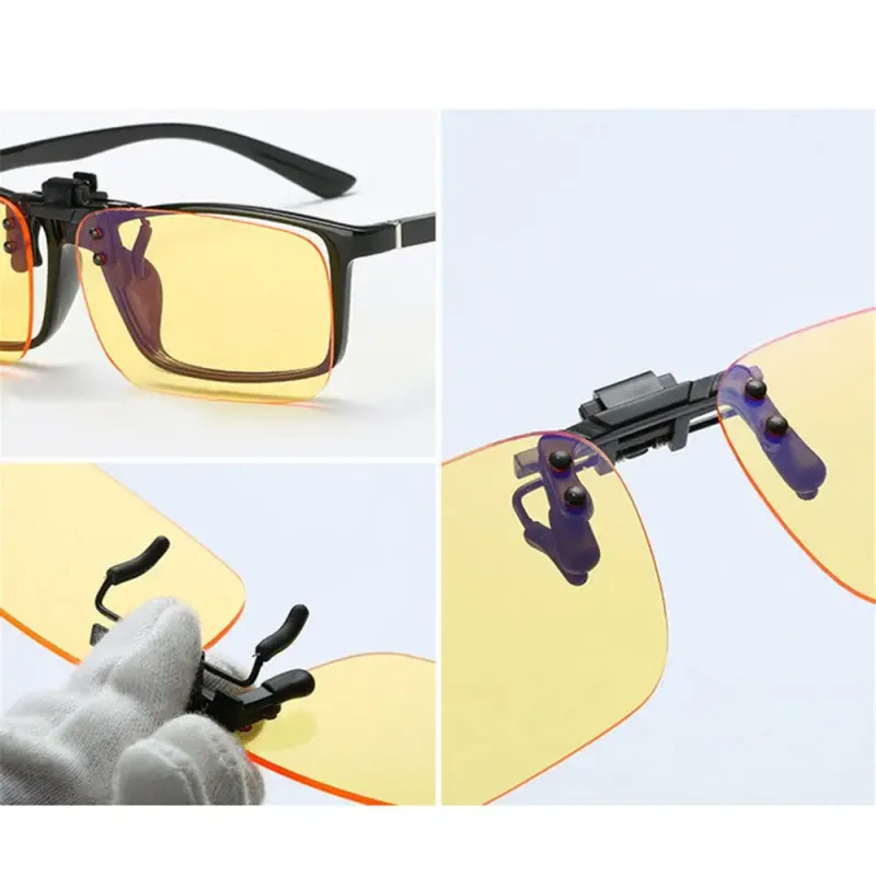 Clip On Blue Light Filter Glasses 5