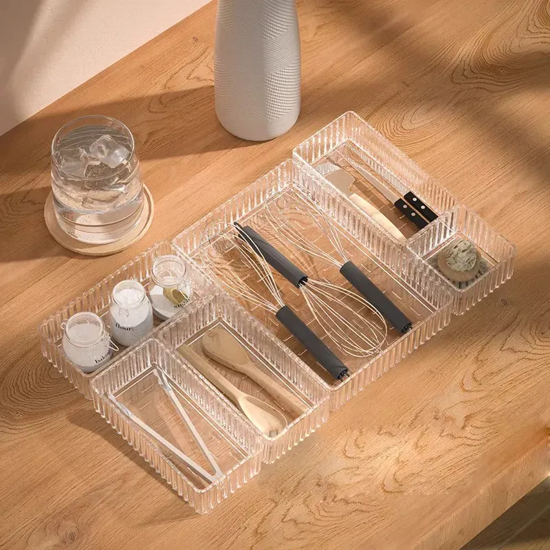 Clear Acrylic Drawer Organizer Box 3
