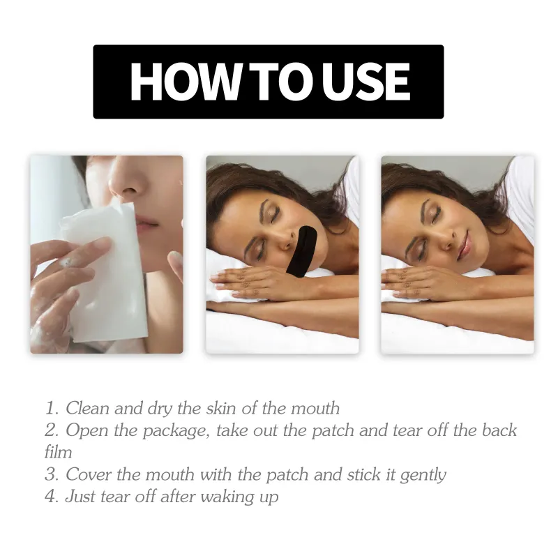 Anti Snoring Mouth Tape Strips (30pcs) 4