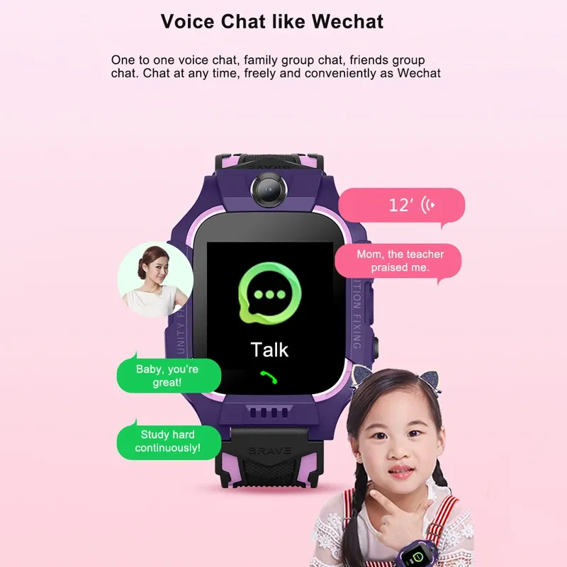 Children Smart Watch with SIM & SOS 4