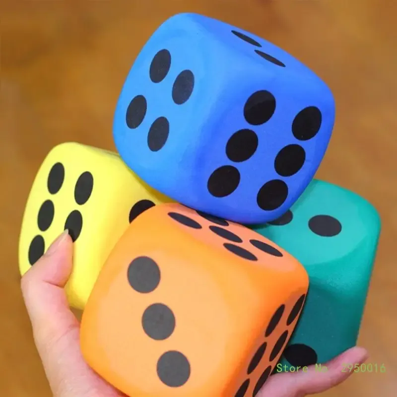 Large Foam Dot Dice for Kids 2