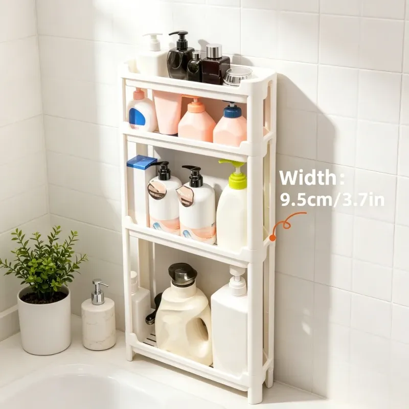 Slim 3-Tier Door Storage Rack 6