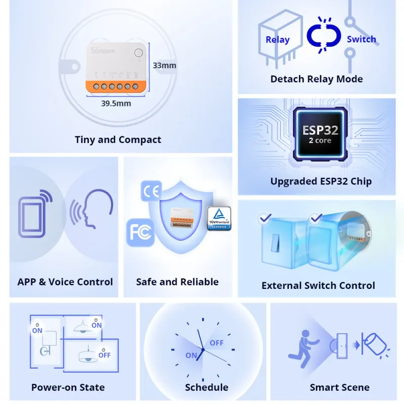 Sonoff Mini R4 Extreme WiFi Smart Switch 3