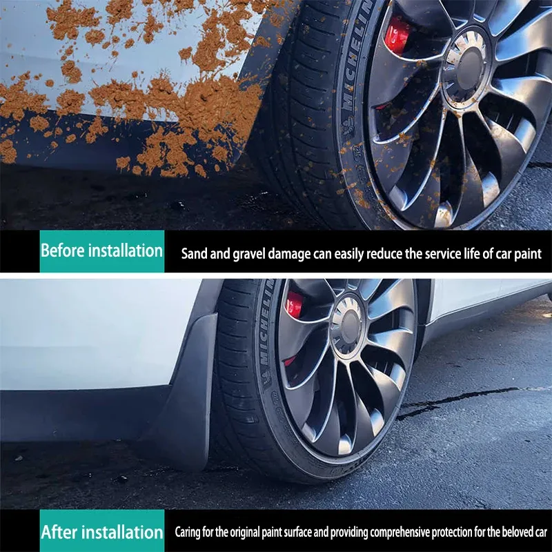 Tesla Model Y 2025 Mudguard Upgrade Kit 6