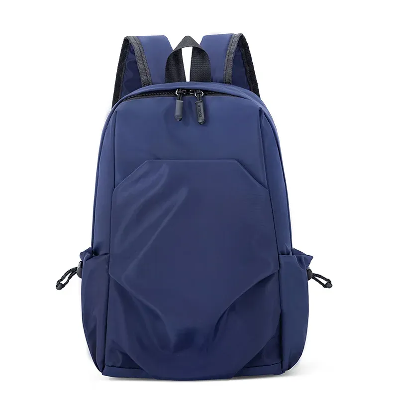 Mini Black Canvas Travel Backpack 2