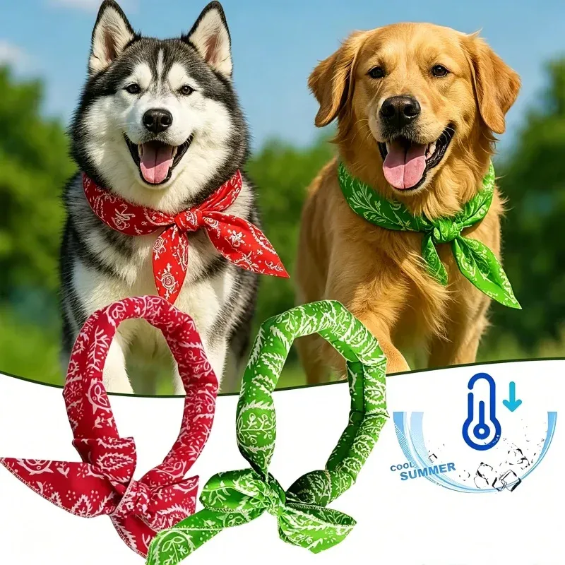 Pet Cooling Scarf Ice Collar 1