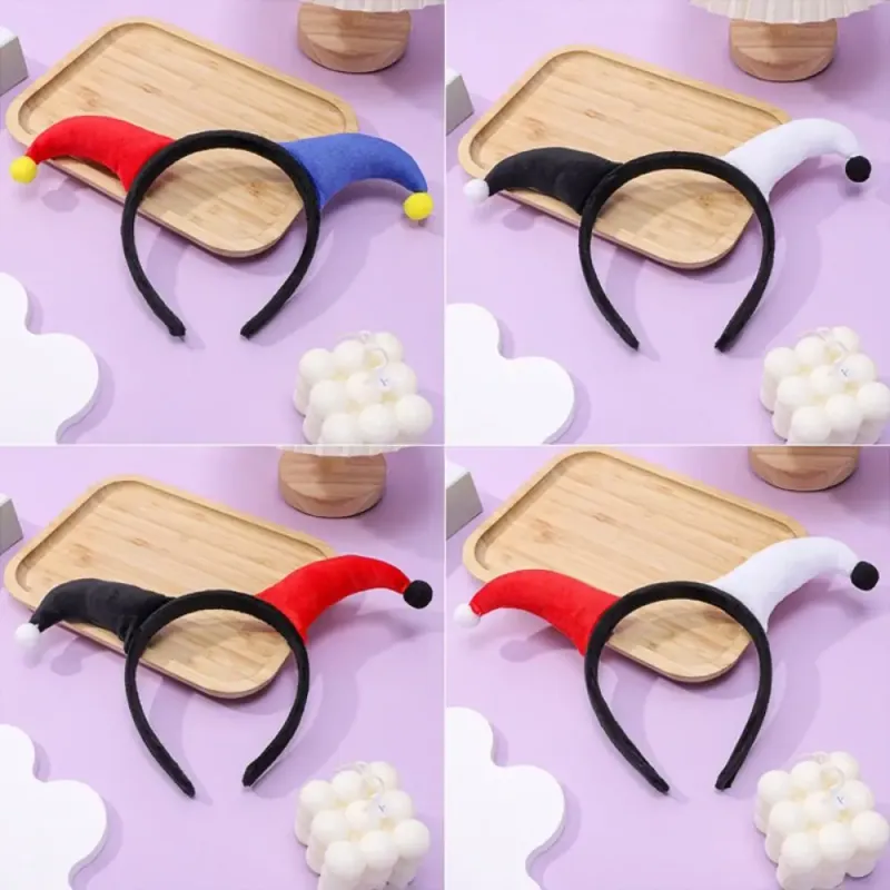 Clown Devil Horn Halloween Headband 5