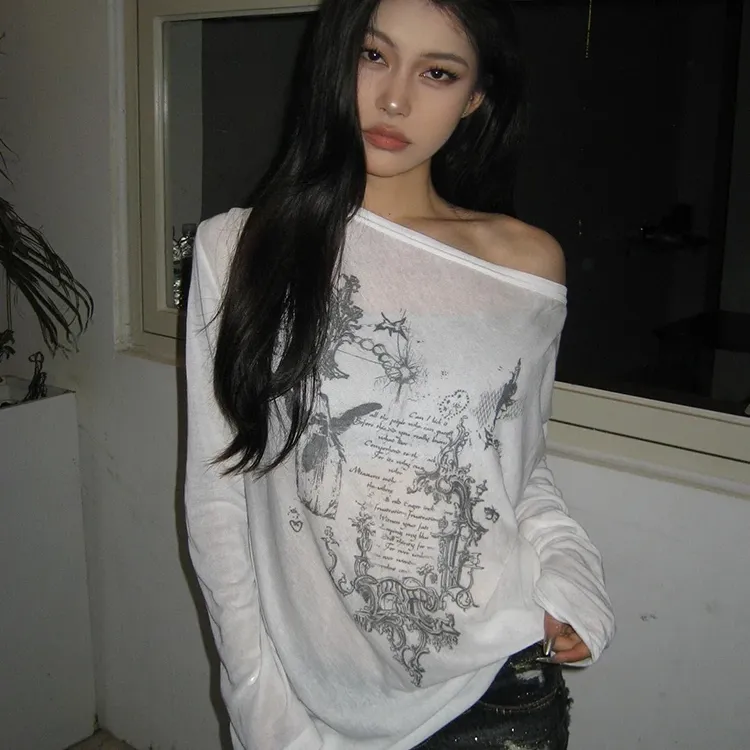 Yedinas Korean Graphic Tee - Long Sleeve 2