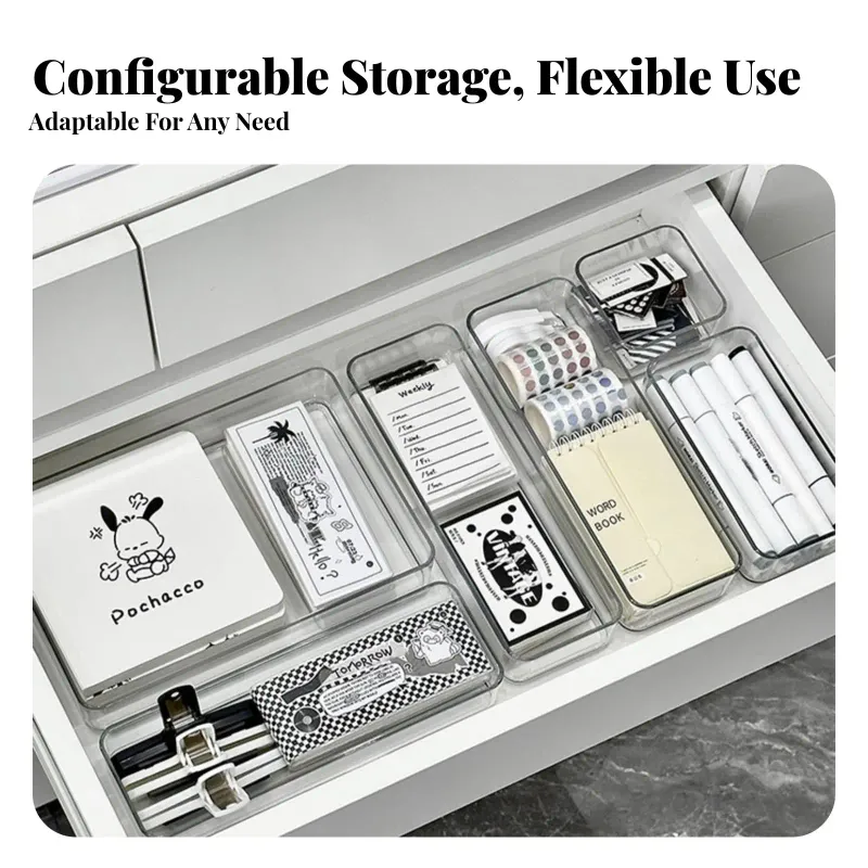Stackable Transparent Organizer Set 3