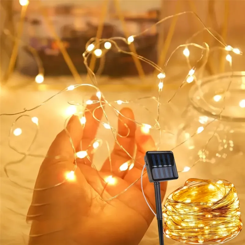 Solar LED Fairy String Lights 2