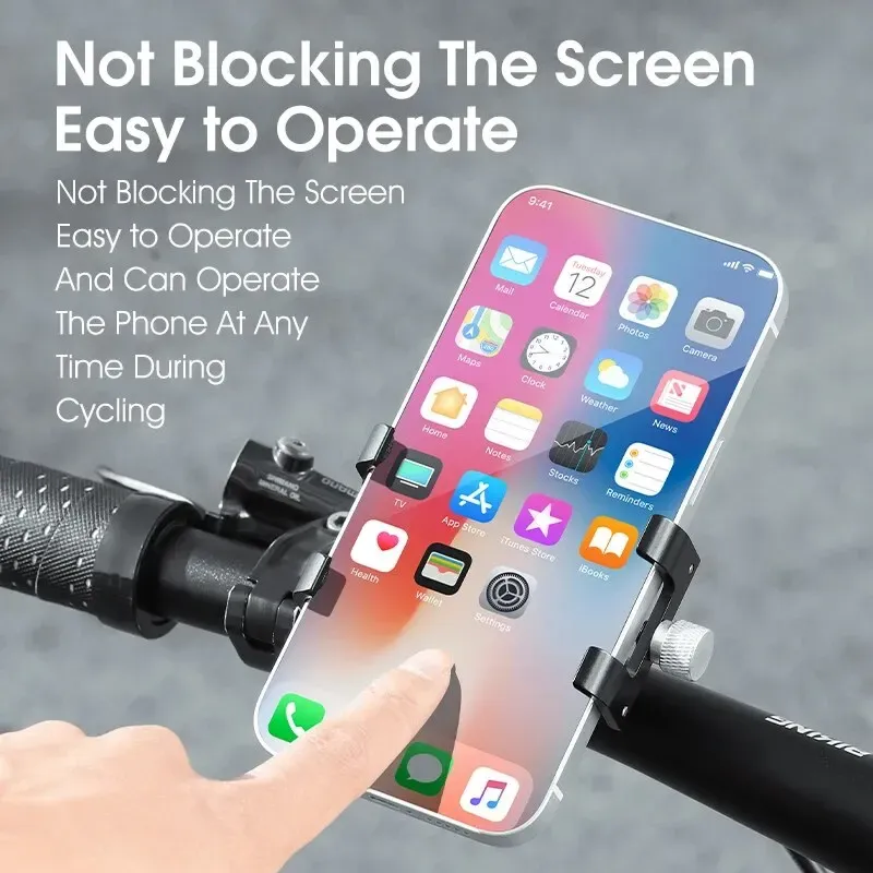 Aluminum Alloy Bike Phone Holder 2