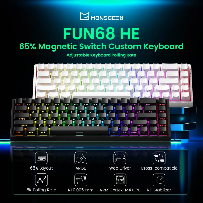 Akko MonsGeek FUN68 HE Magnetic Keyboard 1