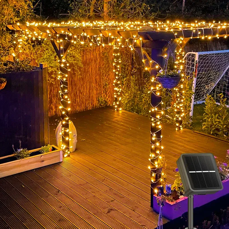 Solar Christmas String Lights 6