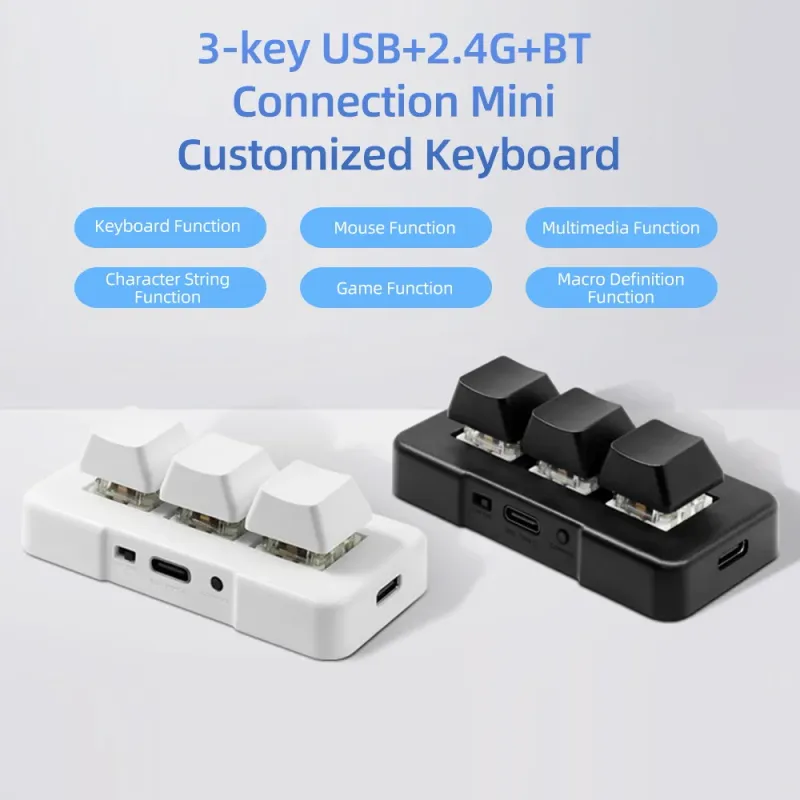 MK321-Pro 3-Key Mechanical Keyboard 5