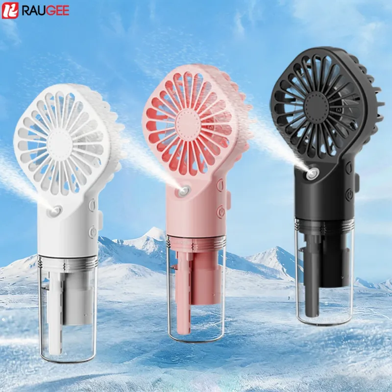 Mini USB Rechargeable Humidifier Fan 1