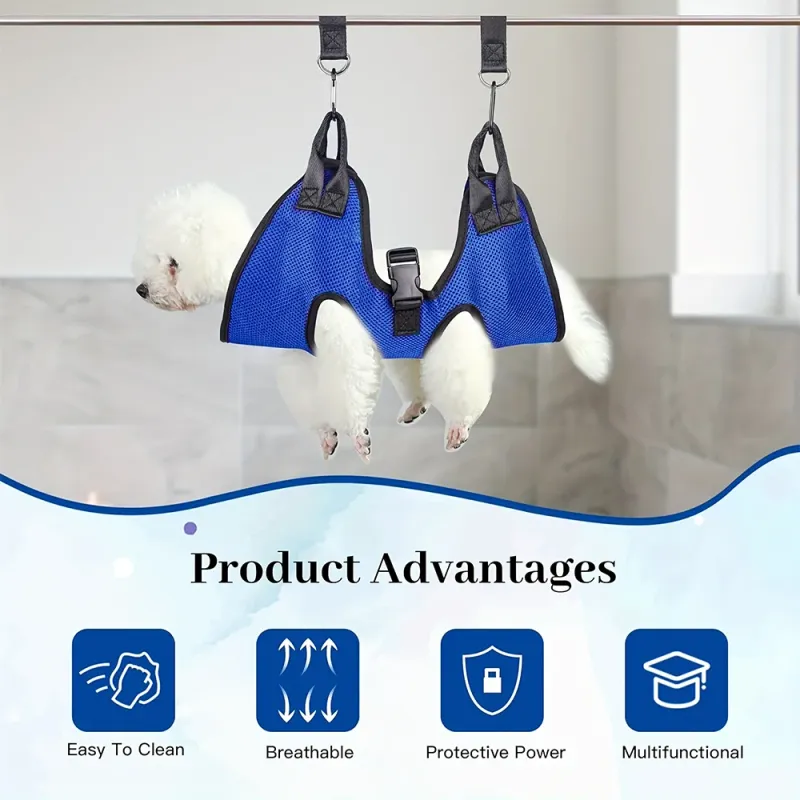 Pet Grooming Hammock Restraint Bag 3