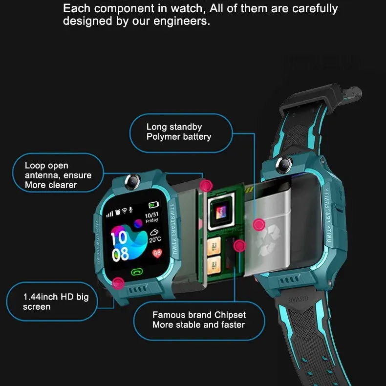 Kids Smart Watch with SOS Call & GPS 4