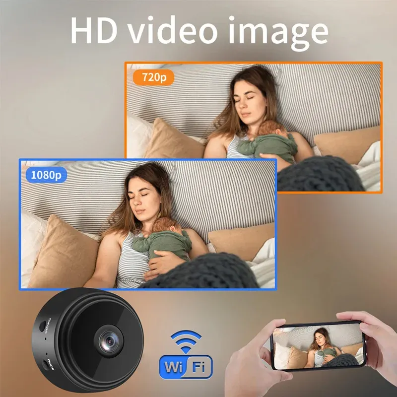 Mini WiFi 1080P Baby Monitor Camera 2