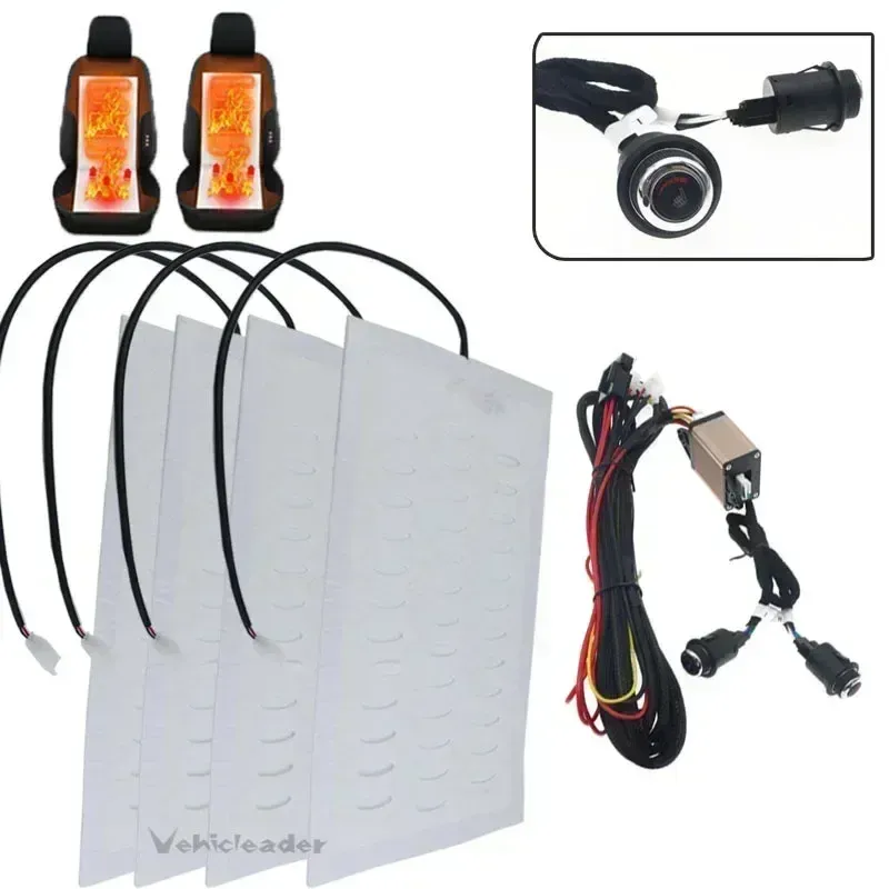 12V Car Seat Heater Kit (2 Seats) 5