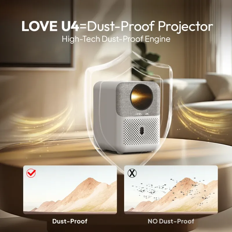 Nordic Style 1080P Mini Projector 2