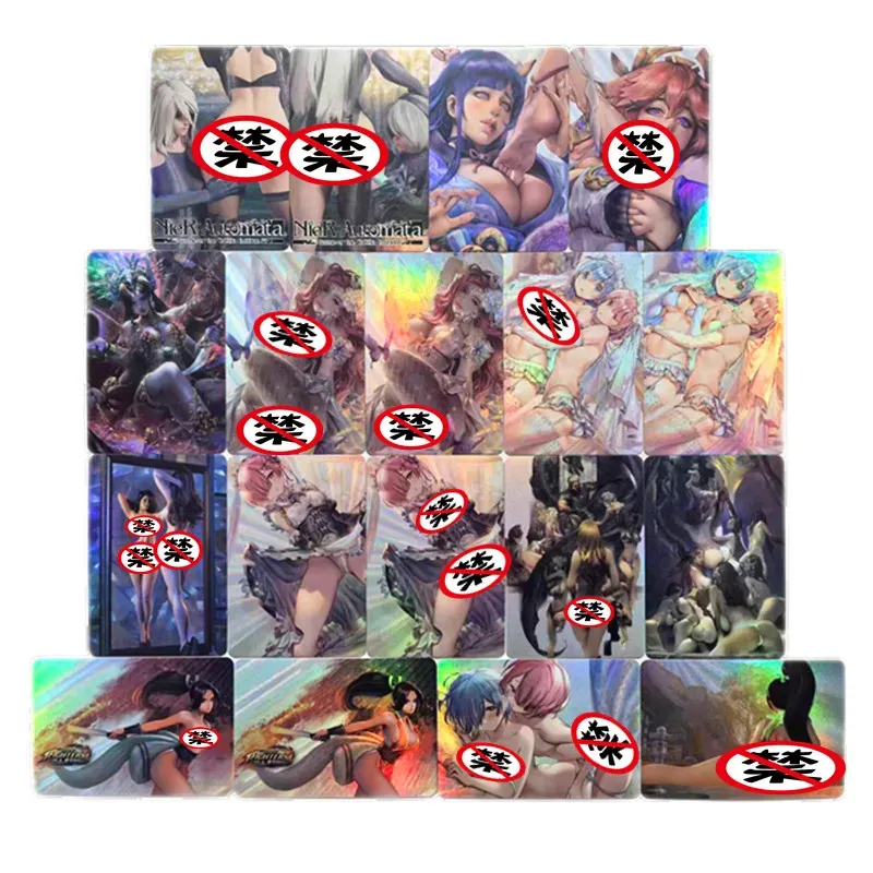 18pcs Anime Rem Ram Mai Shiranui Cards 1