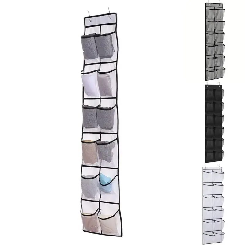 12-Pocket Shoe & Underwear Hanging Organizer 6