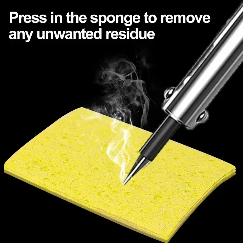 10Pcs Soldering Iron Cleaning Sponge 3