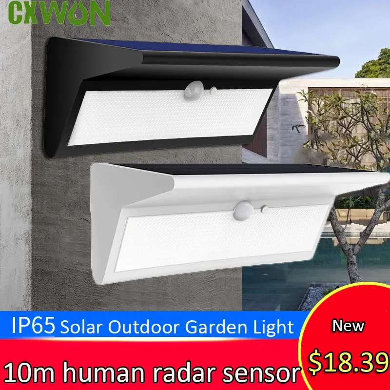 Solar Motion Sensor Outdoor Lights 2