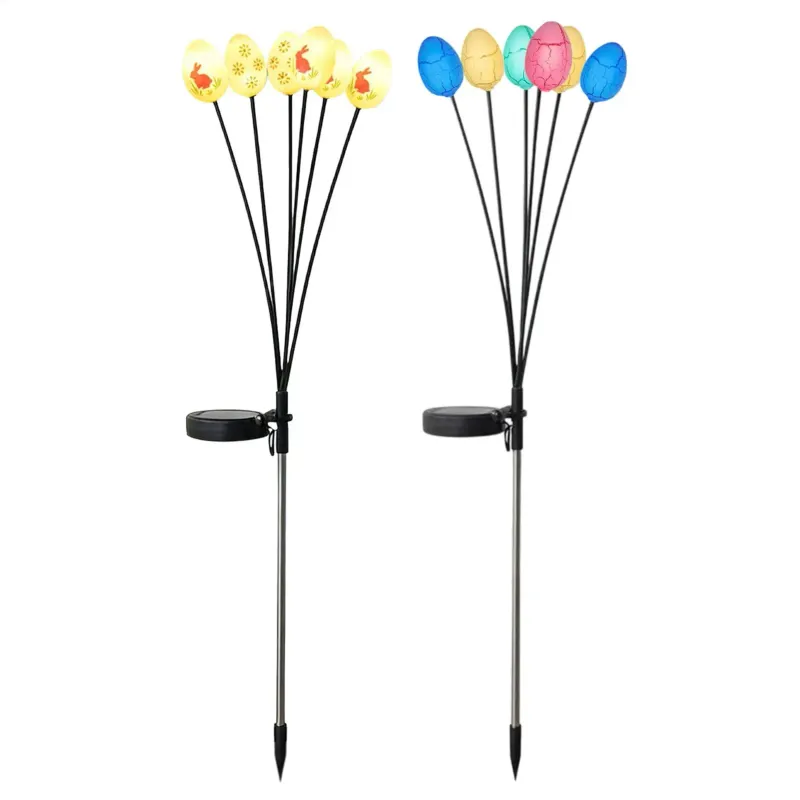 Solar Easter Egg Stake Lights 1