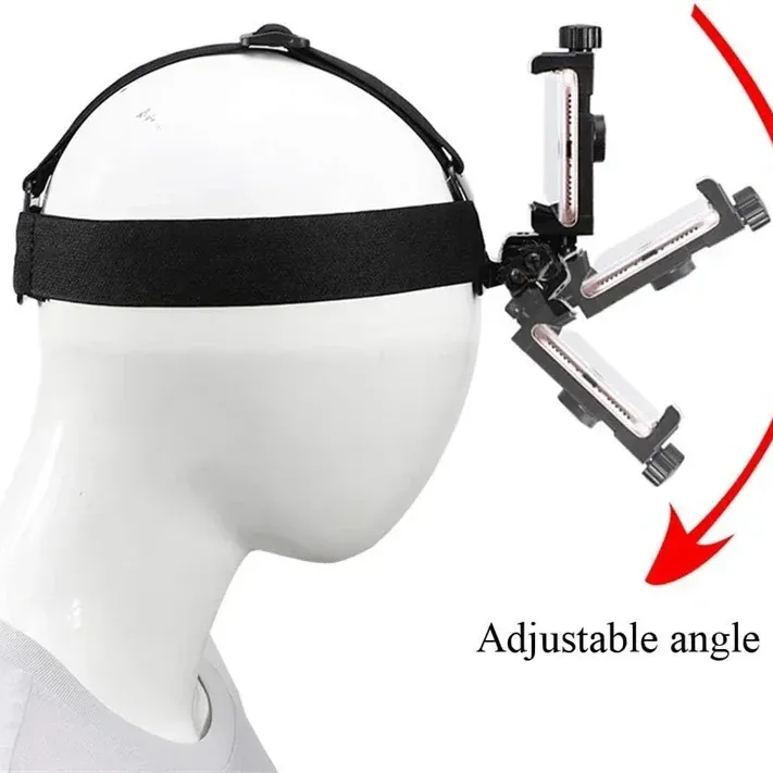 Head Strap Selfie Stick & Tripod Mount 2