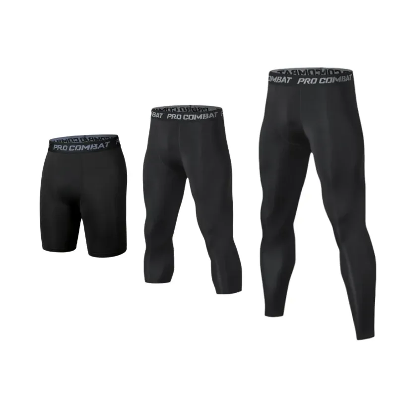 Men's Cool Dry Compression Running Tights 1