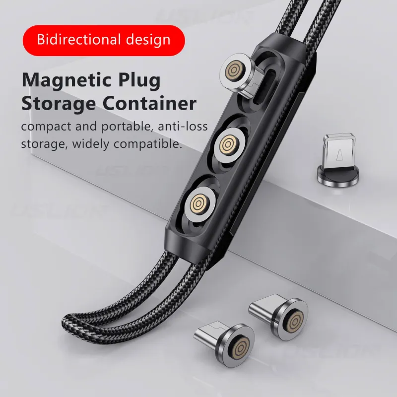 Magnetic Plugs Storage Box 3-in-1 1